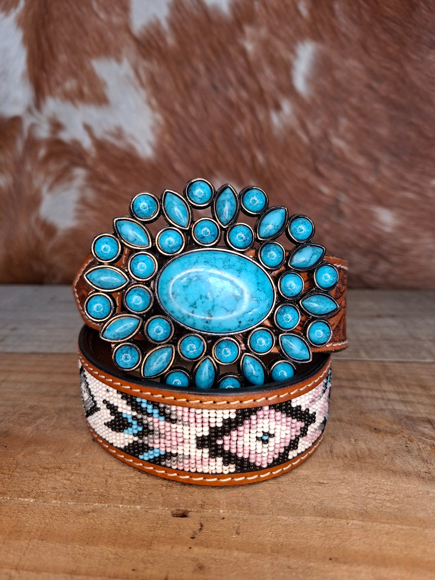 Belt Buckle - Dark Turquoise