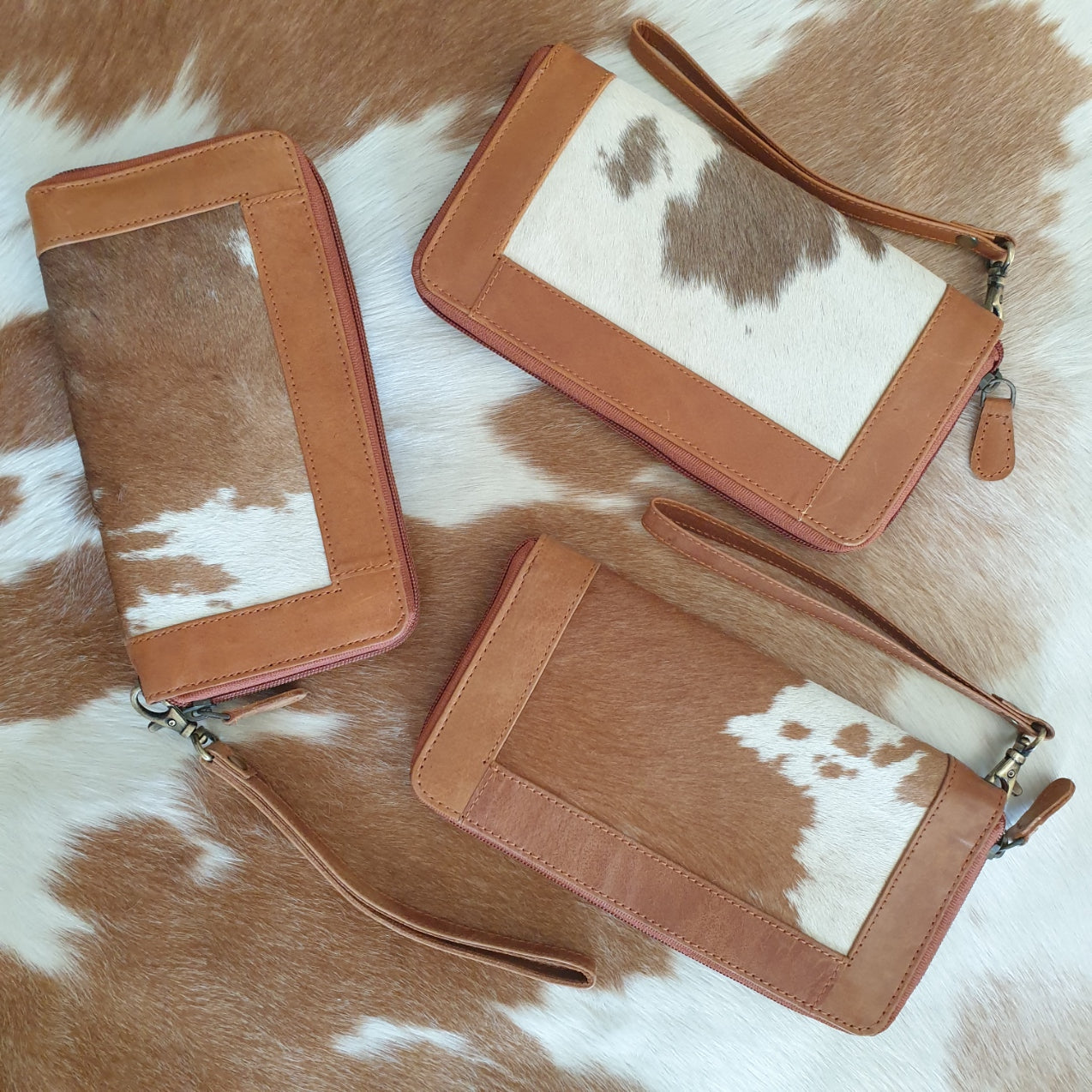 Zip Purse - Tan