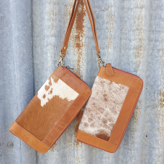 Zip Purse - Tan