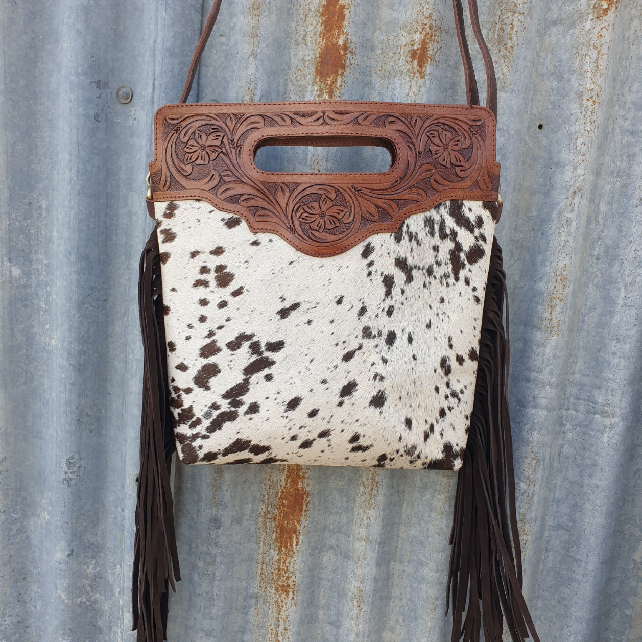 Rodeo Fringe Bag - Dark Brown