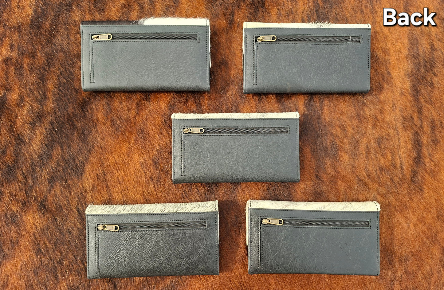 Button Purse - Black
