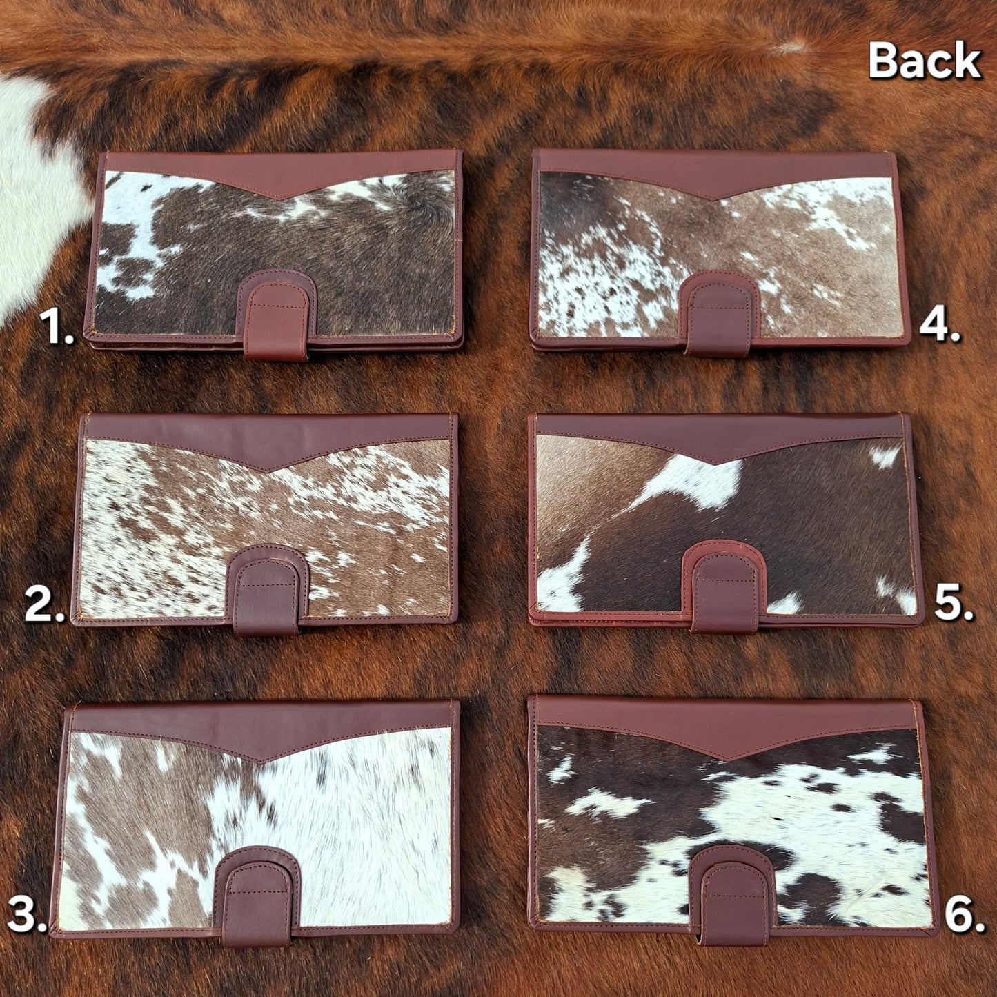 Envelope Clutch - Brown