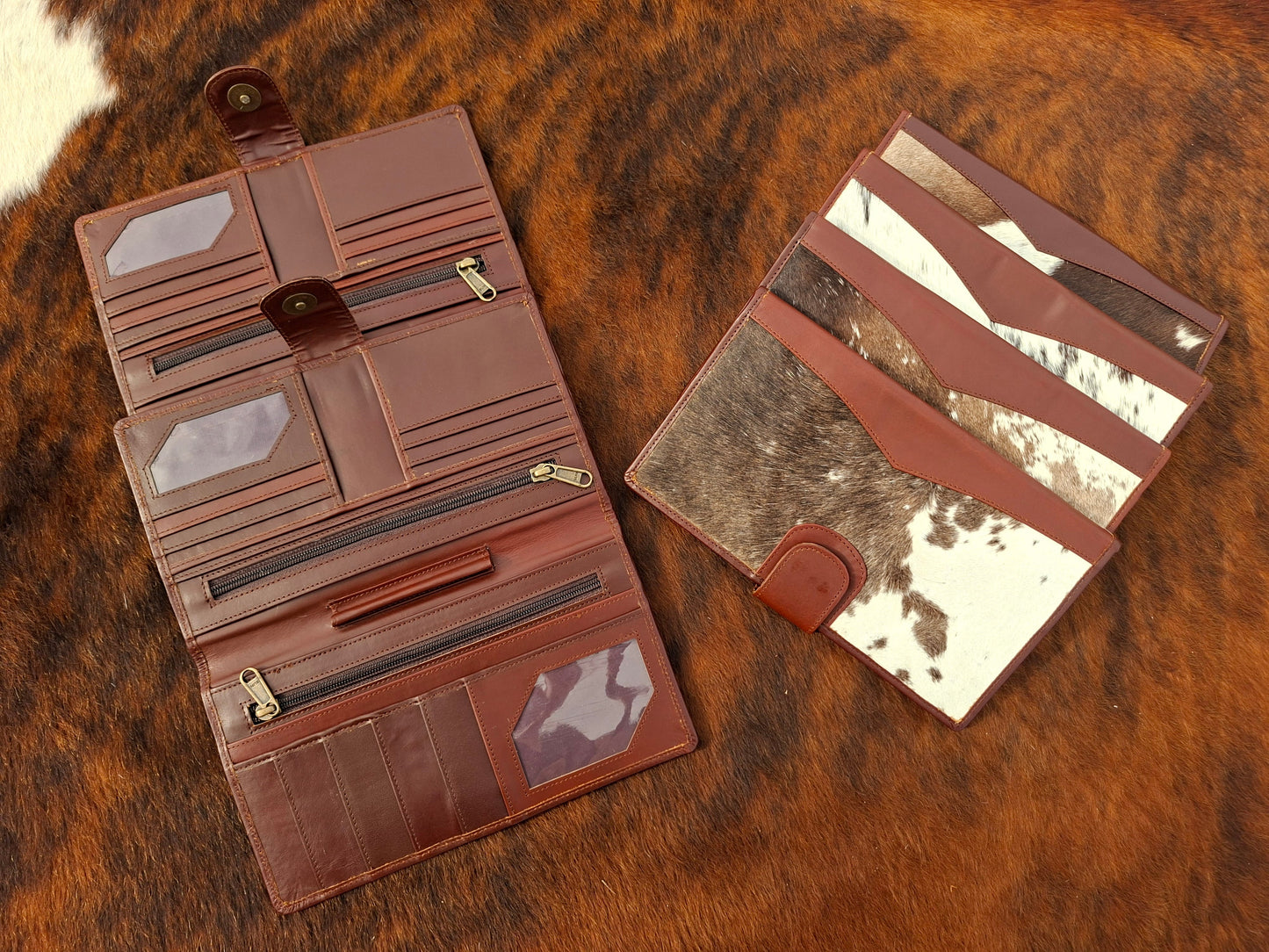 Envelope Clutch - Brown