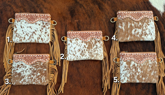 Sierra Tassle Bag - Speckled