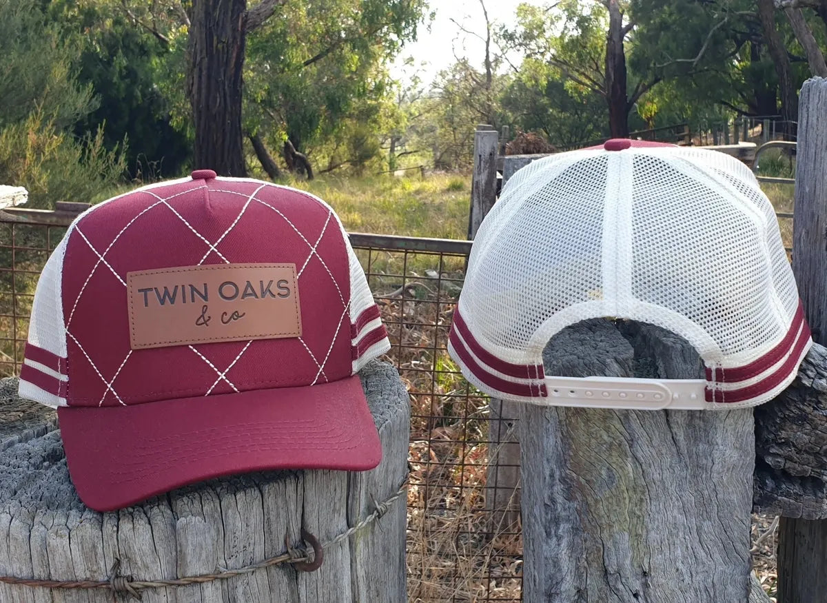 Trucker - Burgundy X