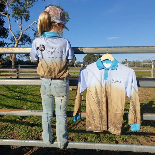 Wheat Field Fishing Shirt