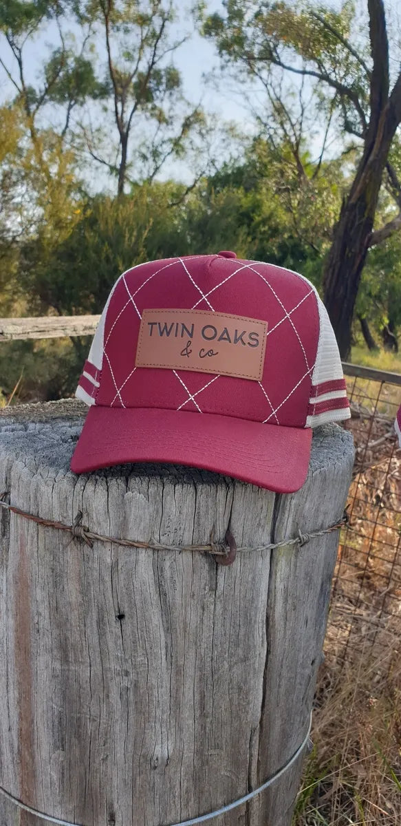 Trucker - Burgundy X