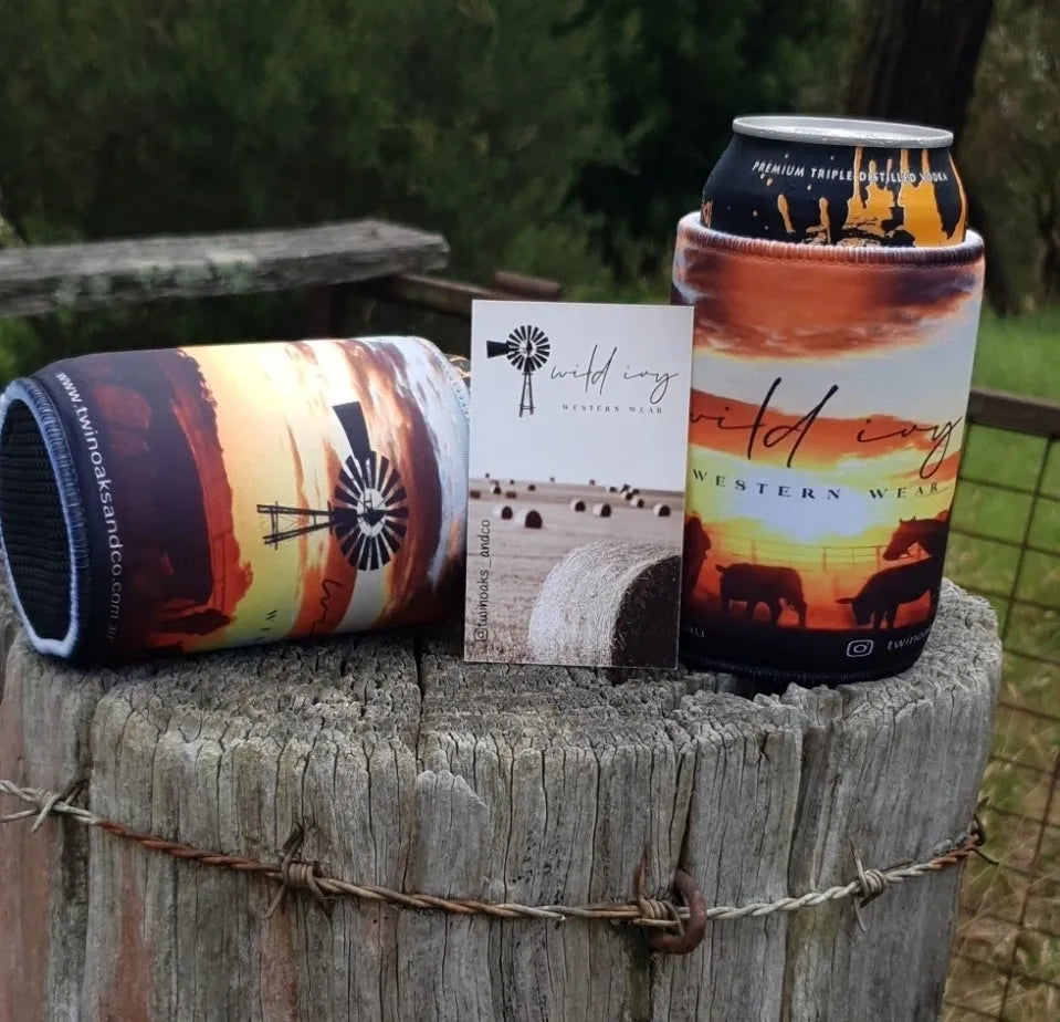 Stubby Holder - Wild Ivy Sunset
