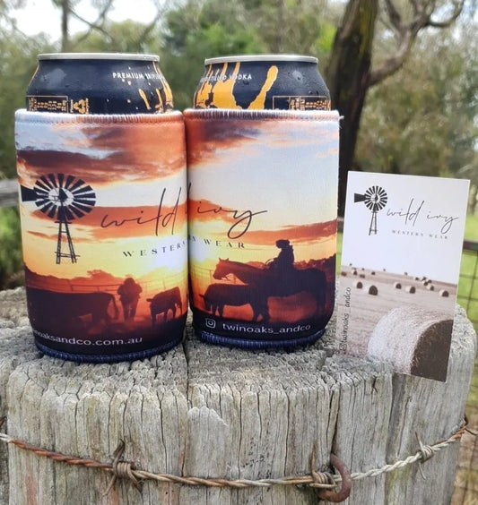 Stubby Holder - Wild Ivy Sunset